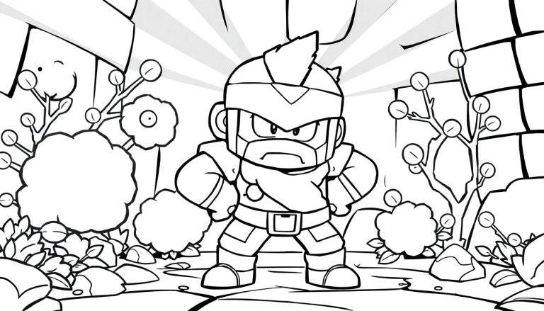 Personagem determinado com capacete e roupas de aventura em paisagem rochosa.